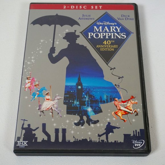 Mary Poppin's Disney DVD & Lenticular Card - Picture 1 of 5